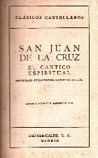 Cántico espiritual (Edición by Cruz, San Juan De La